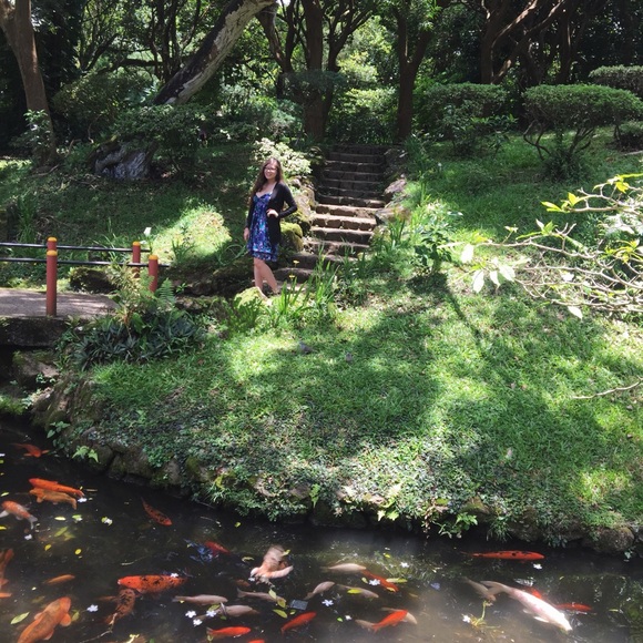 Chiffon floral dress. - Picture 2 of 3